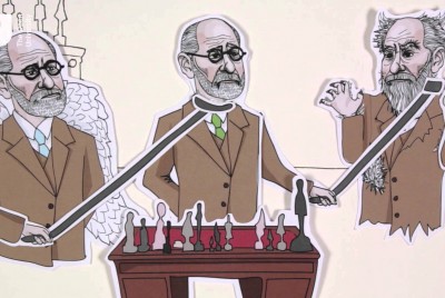 καρικατούρες του Freud 