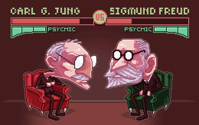 jung vs freud